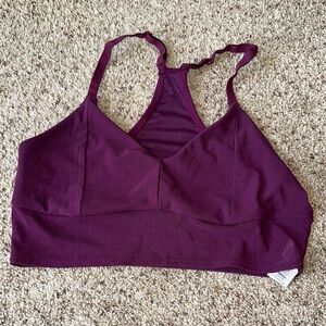 Fabletics Purple Bralette with Racerback